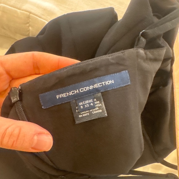 French Connection Black Fitted Dress - Picture 3 of 3